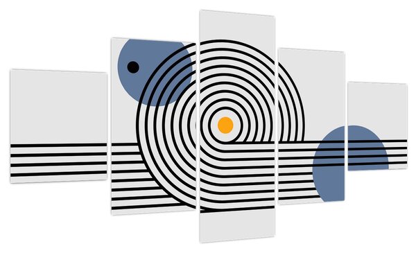 Obraz - Minimalistyczna abstrakcja N⁰1 (125x70 cm)