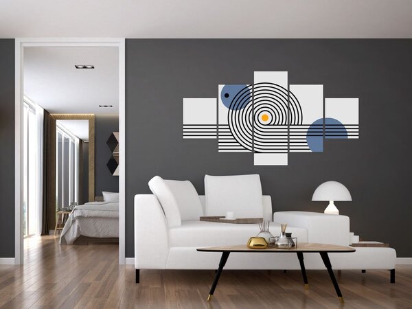 Obraz - Minimalistyczna abstrakcja N⁰1 (125x70 cm)