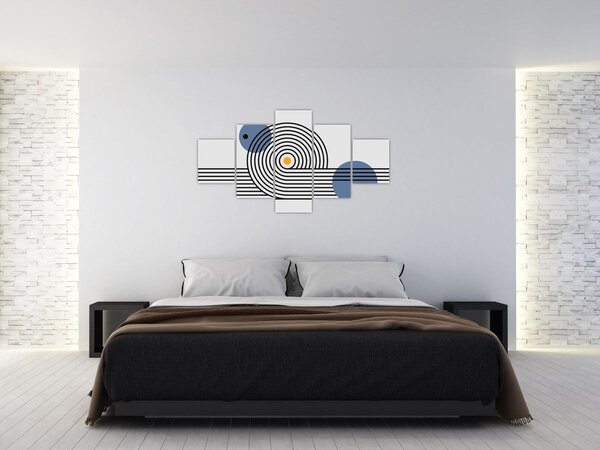 Obraz - Minimalistyczna abstrakcja N⁰1 (125x70 cm)