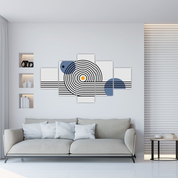 Obraz - Minimalistyczna abstrakcja N⁰1 (125x70 cm)