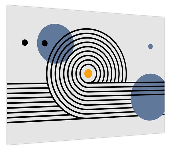 Obraz - Minimalistyczna abstrakcja N⁰1 (70x50 cm)