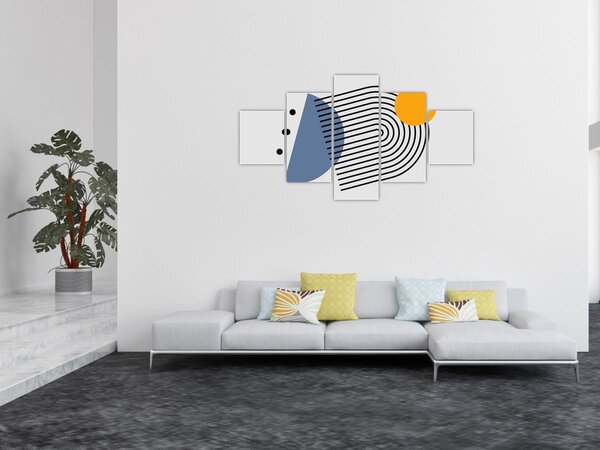 Obraz - Minimalistyczna abstrakcja N⁰2 (125x70 cm)