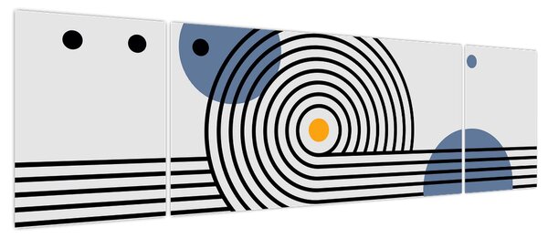 Obraz - Minimalistyczna abstrakcja N⁰1 (170x50 cm)