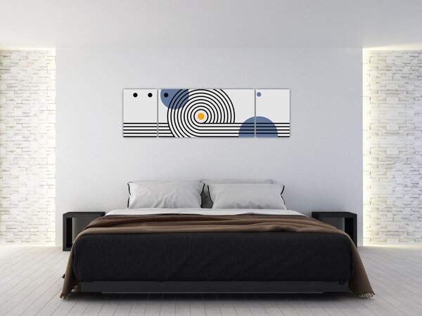 Obraz - Minimalistyczna abstrakcja N⁰1 (170x50 cm)