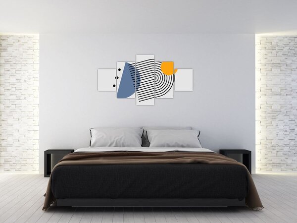 Obraz - Minimalistyczna abstrakcja N⁰2 (125x70 cm)