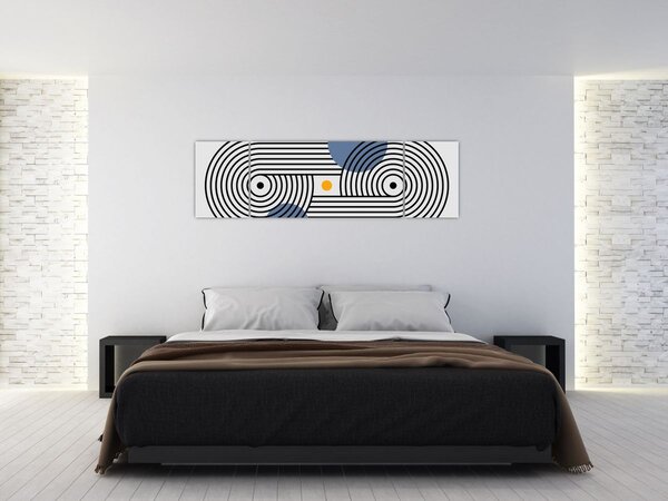Obraz - Minimalistyczna abstrakcja N⁰3 (170x50 cm)