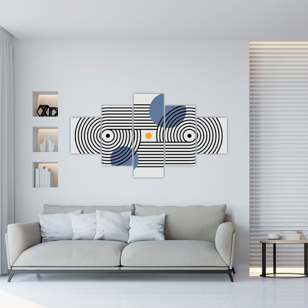 Obraz - Minimalistyczna abstrakcja N⁰3 (125x70 cm)