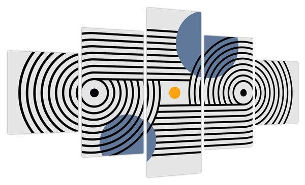 Obraz - Minimalistyczna abstrakcja N⁰3 (125x70 cm)