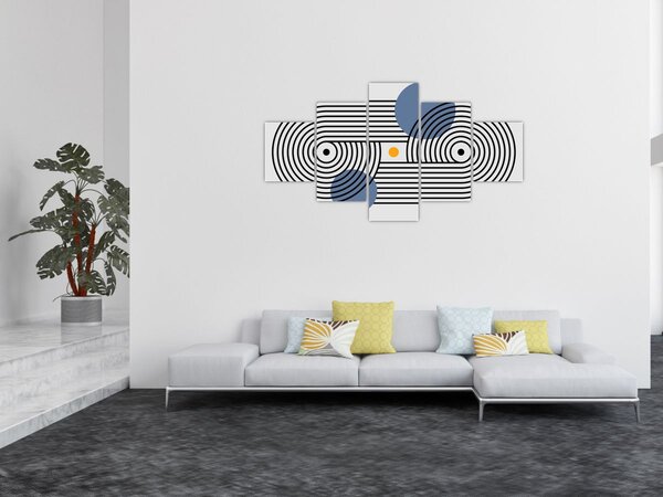 Obraz - Minimalistyczna abstrakcja N⁰3 (125x70 cm)