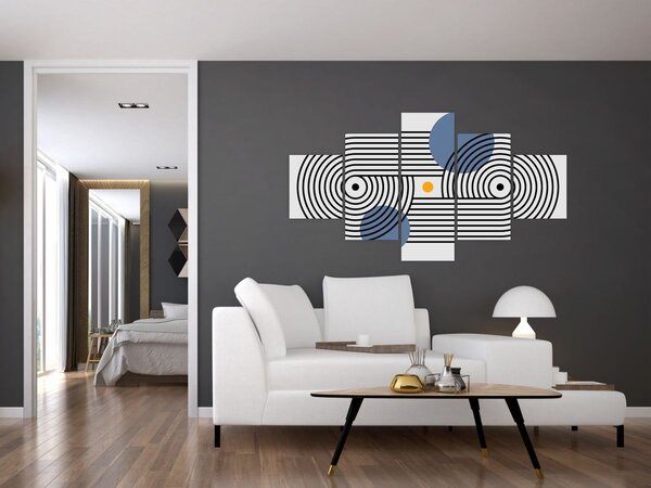 Obraz - Minimalistyczna abstrakcja N⁰3 (125x70 cm)