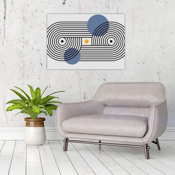 Obraz - Minimalistyczna abstrakcja N⁰3 (70x50 cm)