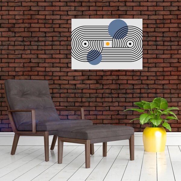 Obraz - Minimalistyczna abstrakcja N⁰3 (70x50 cm)