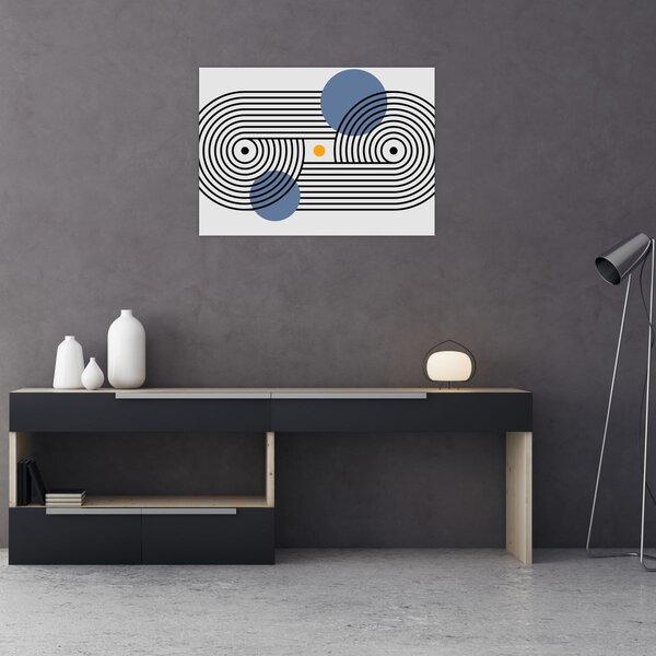 Obraz - Minimalistyczna abstrakcja N⁰3 (70x50 cm)