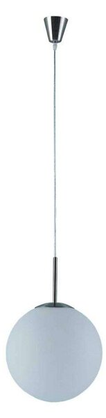 Lampa Wisząca Lindby, Marike, ściemnialny, biały, salon, szkło, nowoczesny