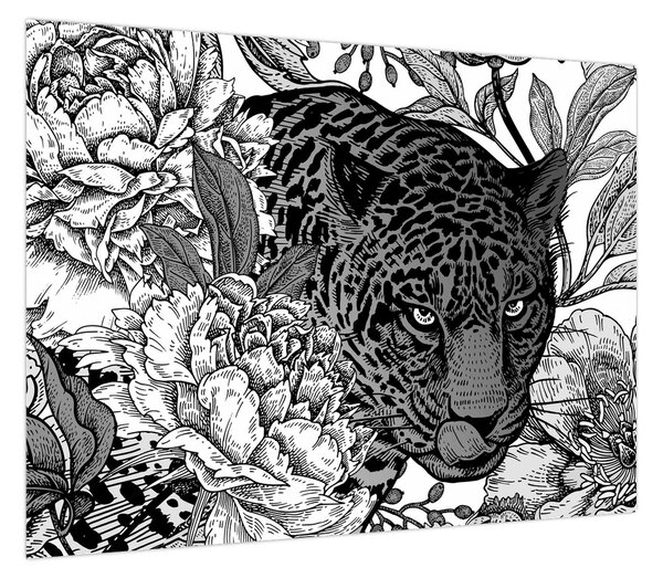 Obraz - Egzotyczny ogród (70x50 cm)
