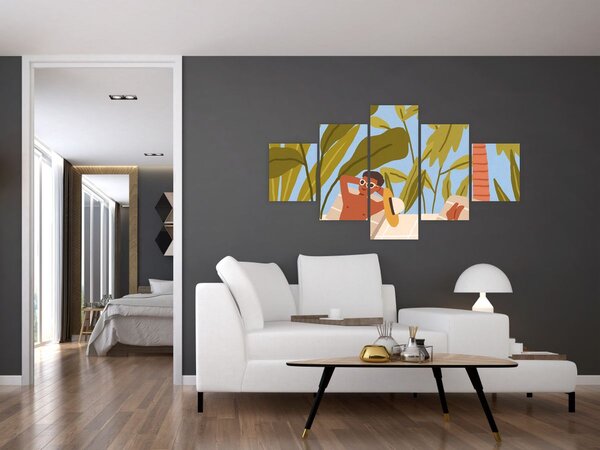 Obraz - Czas letni (125x70 cm)