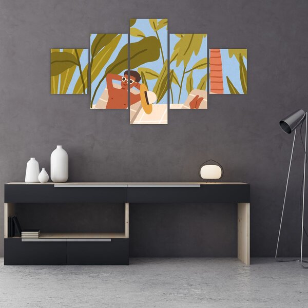 Obraz - Czas letni (125x70 cm)