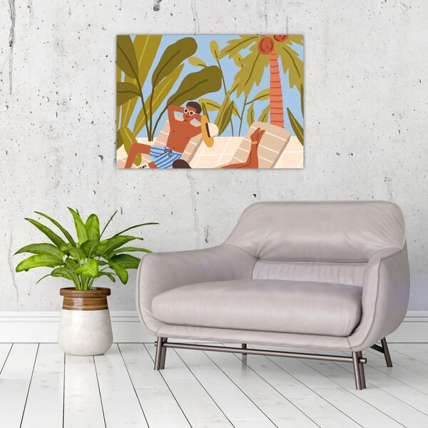 Obraz - Czas letni (70x50 cm)