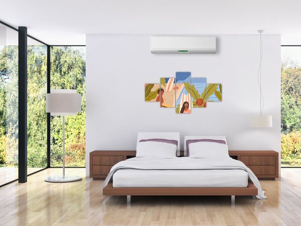 Obraz - Ciesz się życiem (125x70 cm)