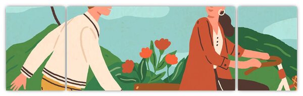 Obraz - Piękny dzień (170x50 cm)