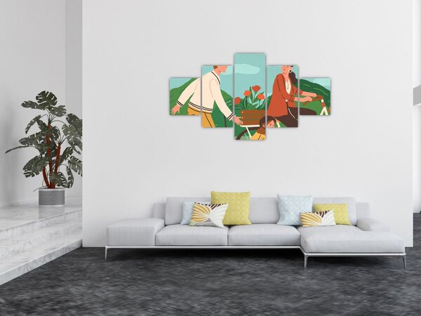 Obraz - Piękny dzień (125x70 cm)
