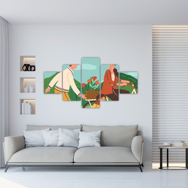 Obraz - Piękny dzień (125x70 cm)
