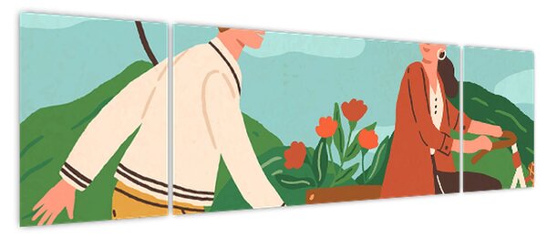 Obraz - Piękny dzień (170x50 cm)