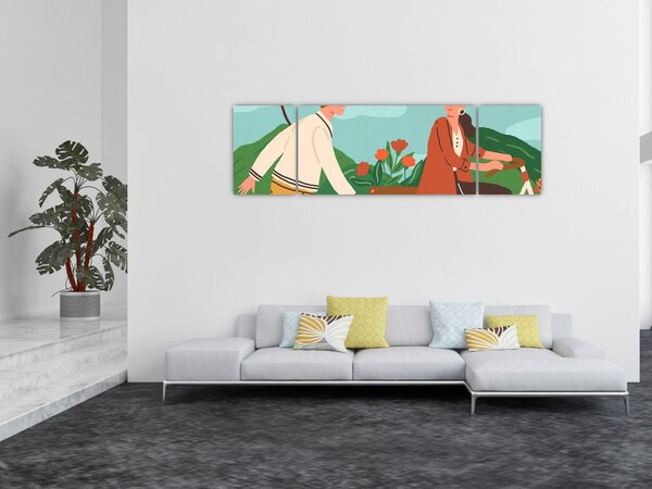 Obraz - Piękny dzień (170x50 cm)