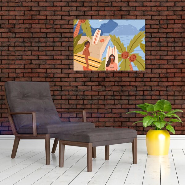 Obraz - Ciesz się życiem (70x50 cm)