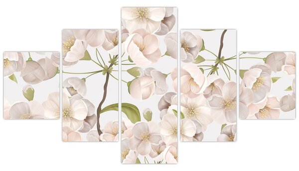Obraz - Rozkwitaj z wdziękiem N⁰1 (125x70 cm)