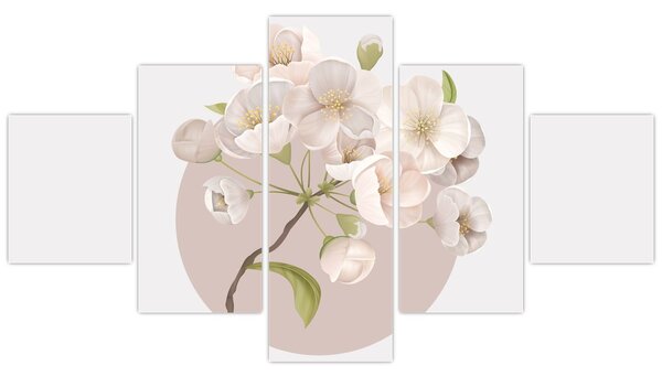 Obraz - Rozkwitaj z wdziękiem N⁰2 (125x70 cm)