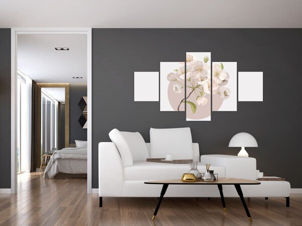 Obraz - Rozkwitaj z wdziękiem N⁰2 (125x70 cm)
