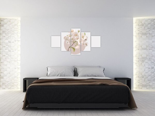 Obraz - Rozkwitaj z wdziękiem N⁰2 (125x70 cm)