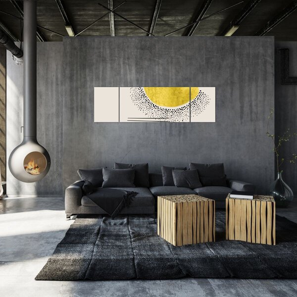 Obraz - Abstrakcyjny obraz plaży N⁰2 (170x50 cm)