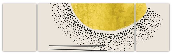 Obraz - Abstrakcyjny obraz plaży N⁰2 (170x50 cm)