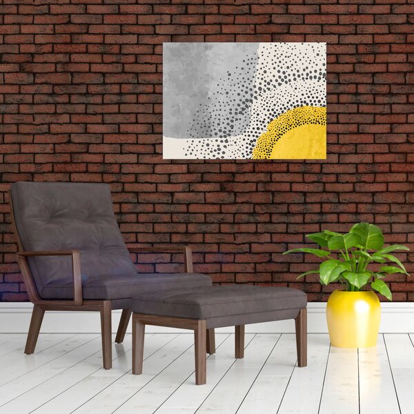 Obraz - Abstrakcyjny obraz plaży N⁰3 (70x50 cm)