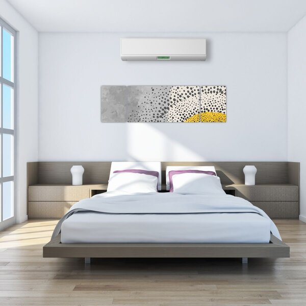 Obraz - Abstrakcyjny obraz plaży N⁰3 (170x50 cm)