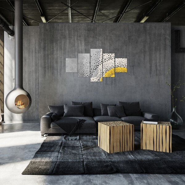 Obraz - Abstrakcyjny obraz plaży N⁰3 (125x70 cm)