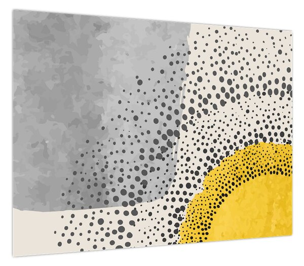 Obraz - Abstrakcyjny obraz plaży N⁰3 (70x50 cm)