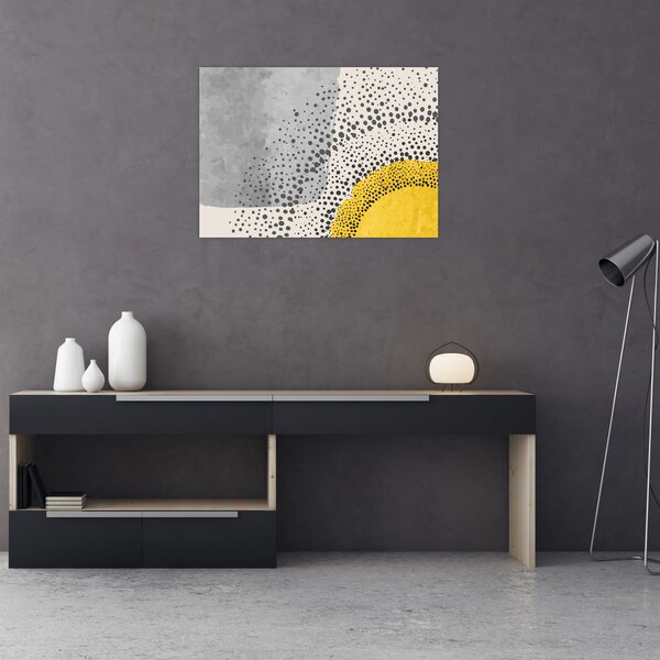 Obraz - Abstrakcyjny obraz plaży N⁰3 (70x50 cm)