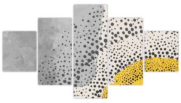 Obraz - Abstrakcyjny obraz plaży N⁰3 (125x70 cm)