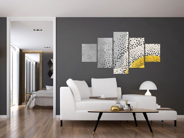 Obraz - Abstrakcyjny obraz plaży N⁰3 (125x70 cm)