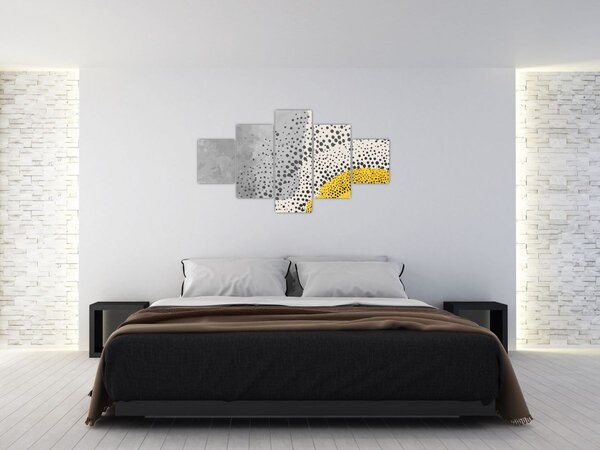 Obraz - Abstrakcyjny obraz plaży N⁰3 (125x70 cm)