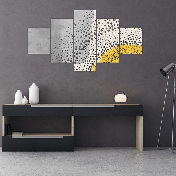Obraz - Abstrakcyjny obraz plaży N⁰3 (125x70 cm)