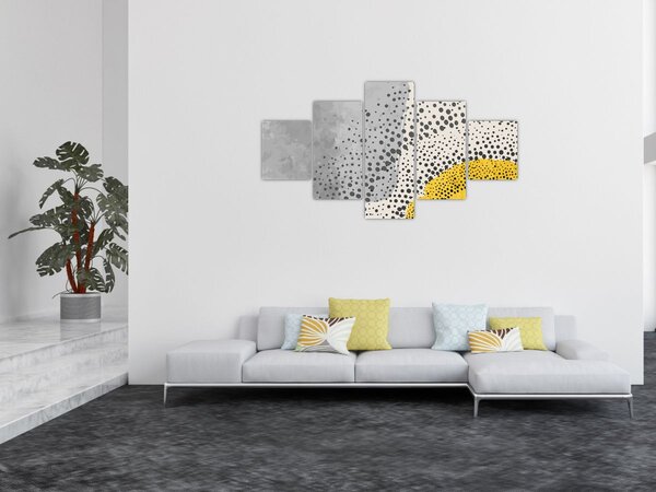 Obraz - Abstrakcyjny obraz plaży N⁰3 (125x70 cm)
