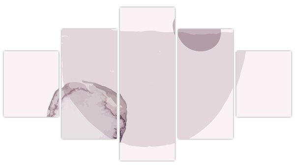Obraz - Fioletowy minimalizm N⁰2 (125x70 cm)