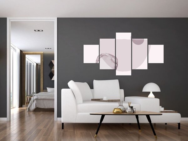 Obraz - Fioletowy minimalizm N⁰2 (125x70 cm)