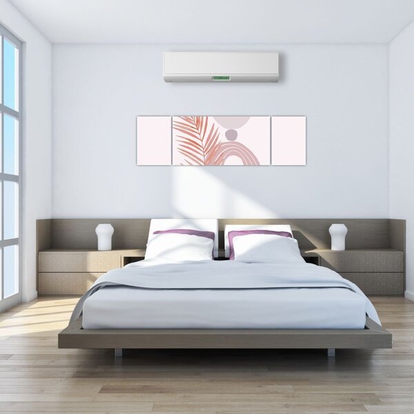 Obraz - Fioletowy minimalizm N⁰1 (170x50 cm)