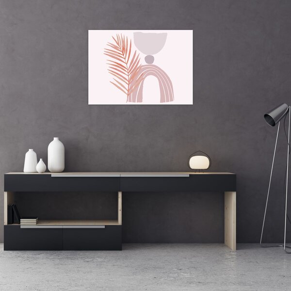 Obraz - Fioletowy minimalizm N⁰1 (70x50 cm)