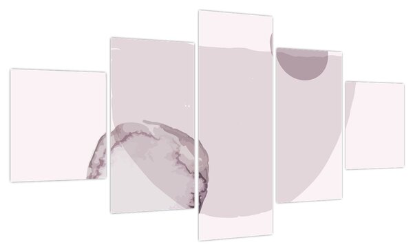 Obraz - Fioletowy minimalizm N⁰2 (125x70 cm)